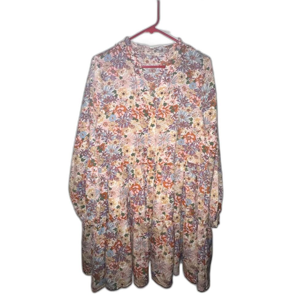 Entro Floral Dress EUC MEDIUM